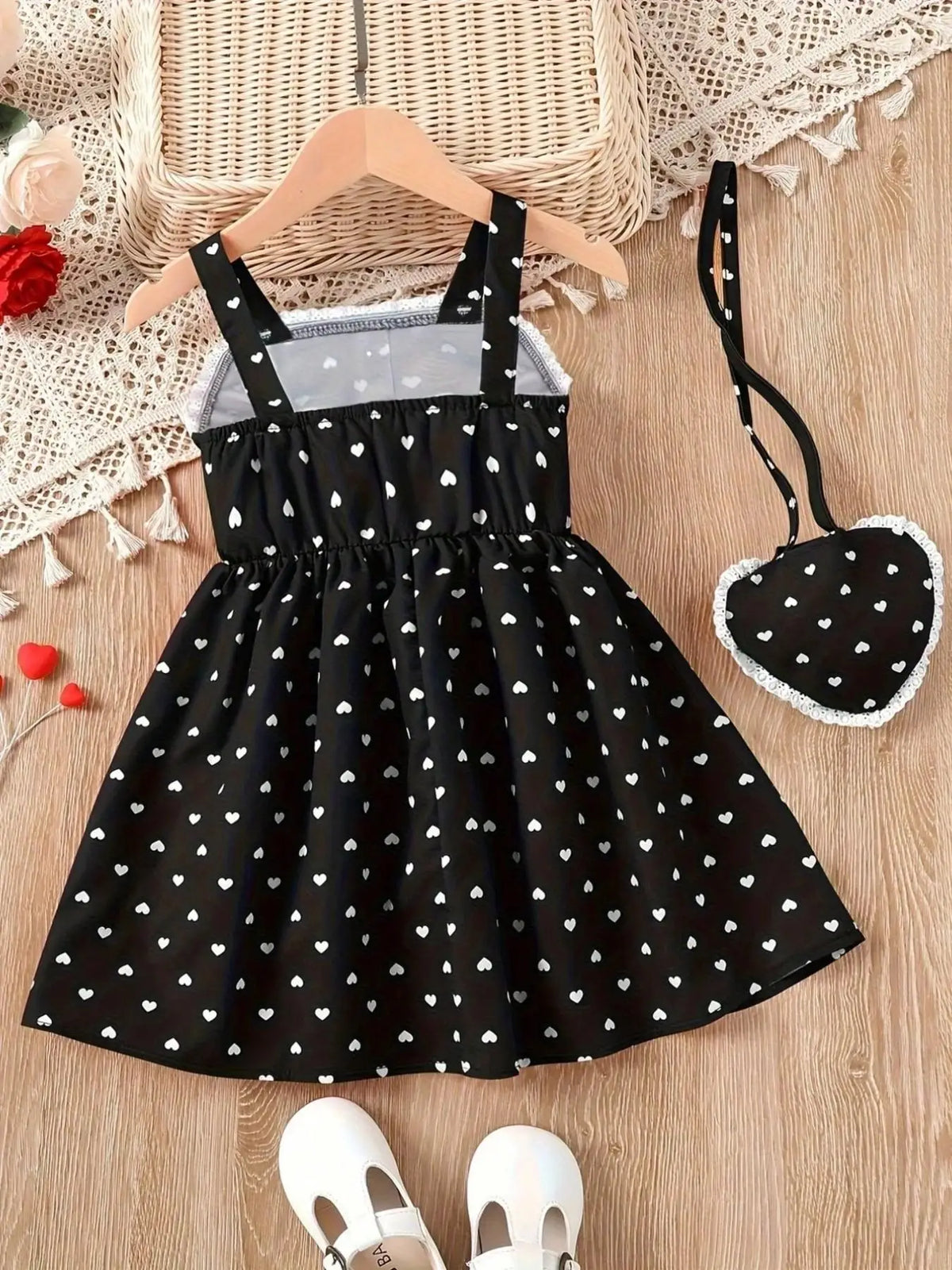 Vestido Infantil Feminino Verão Casual Algodão Lenogue
