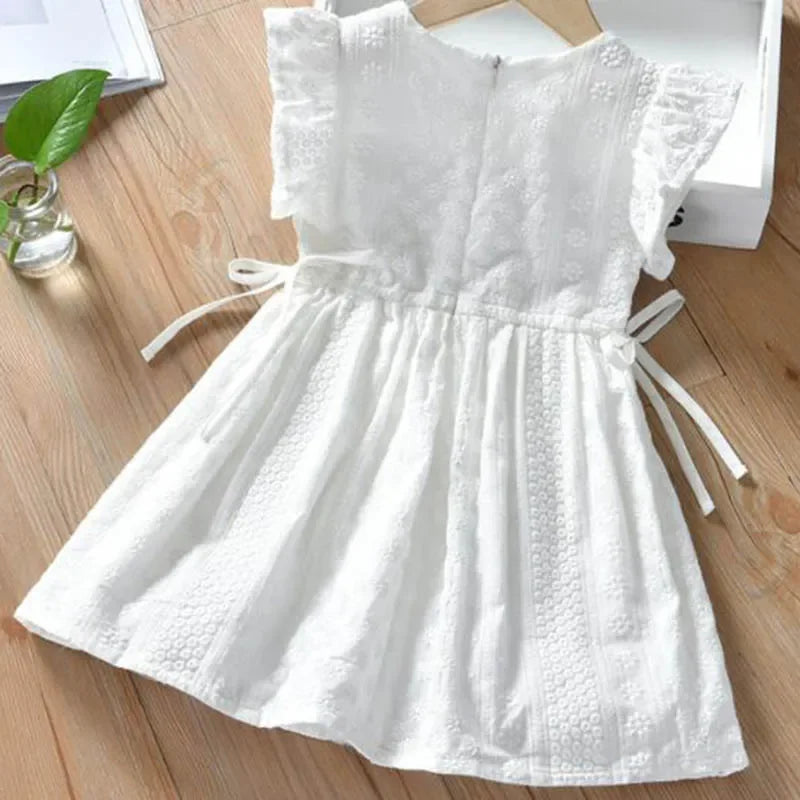 Vestido Infantil Feminino Maria Helena Floral Lenogue